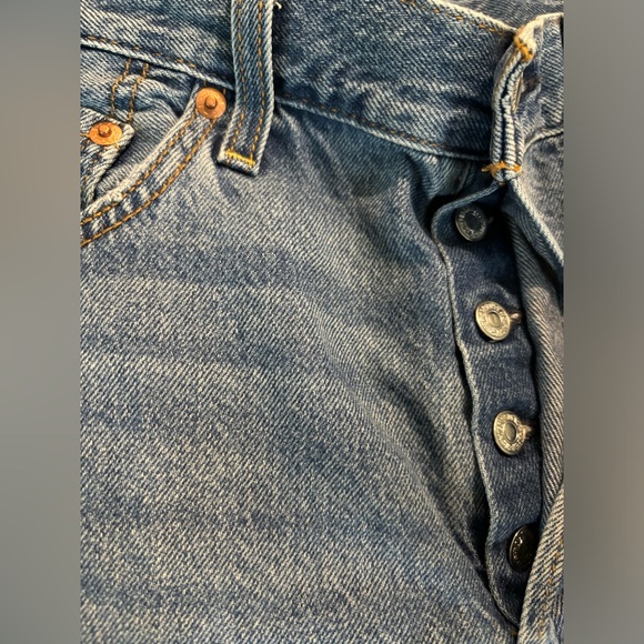 Nwot levi ribcage straight ankle jeans - Picture 6 of 7